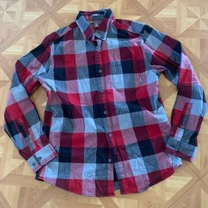 Red plaid flannel